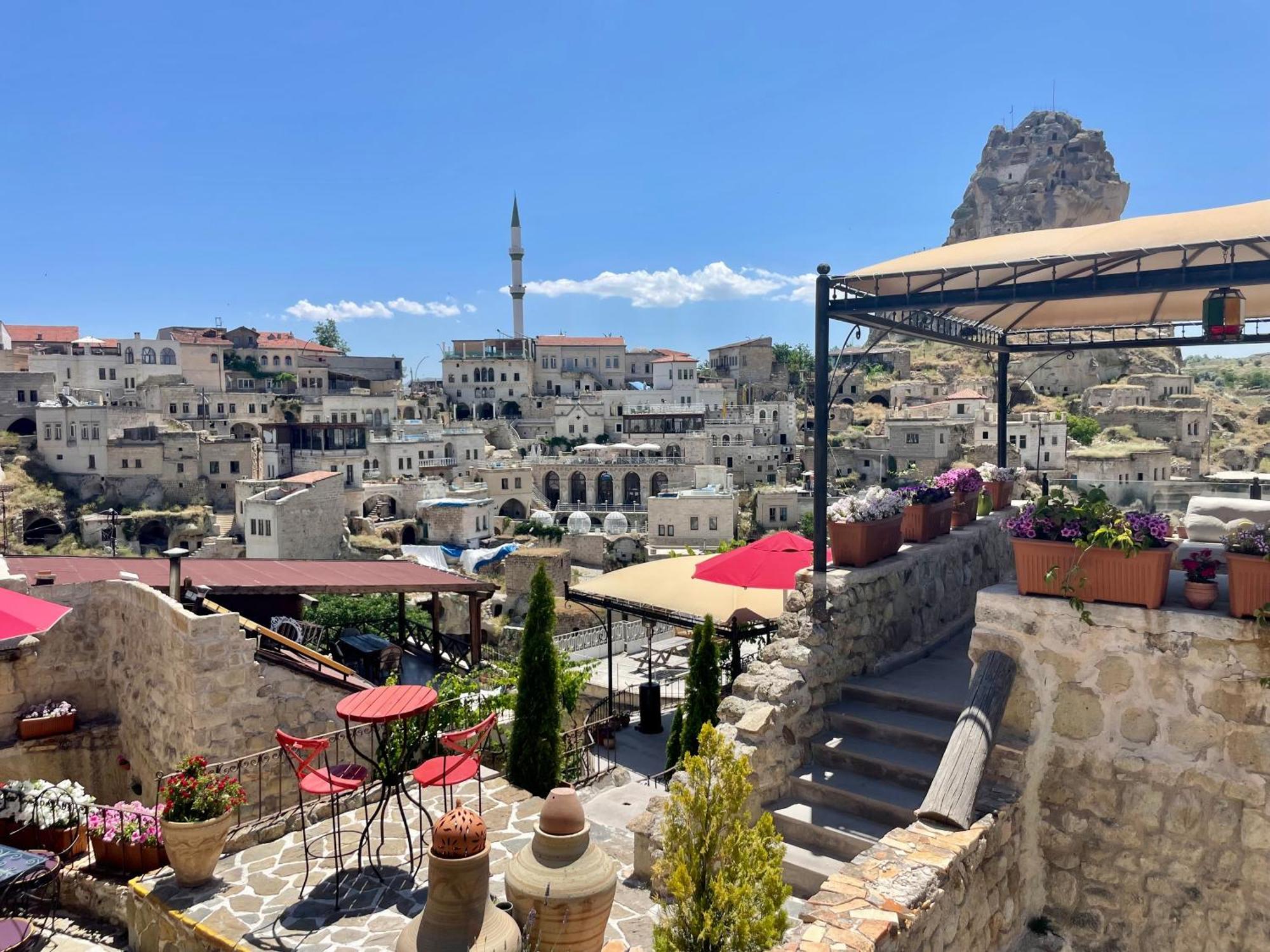 Hezen Cave Hotel Ortahisar Kültér fotó