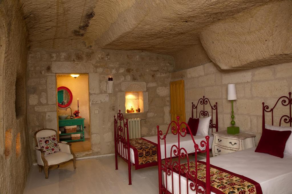 Hezen Cave Hotel Ortahisar Szoba fotó